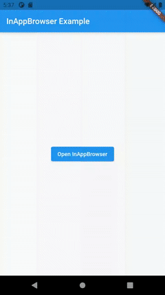 InAppBrowser android basic usage